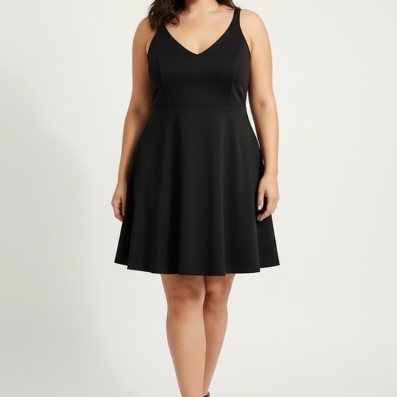 SHEIN Dresses & Skirts - Shein styles Black Sleeveless Dress curves XxLarge